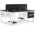 Стол офисный Kobor TB/2-180/140 white/wood 218271 3