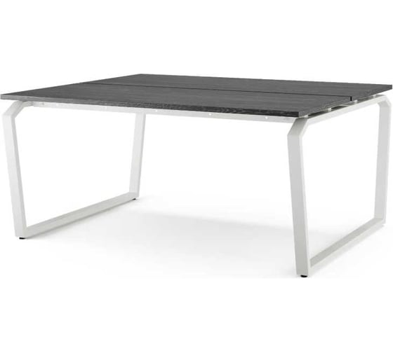 Стол офисный Kobor TB/2-100/160 white/wood 218274
