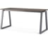 Стол офисный Kobor TR-180/80 graphite/charlston 213952 1