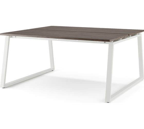 Стол офисный Kobor TR/2-160/160 white/charlston 217487