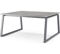 Стол офисный Kobor TR/2-180/160 graphite/chicago 217217