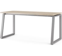 Стол офисный Kobor TS1-160/80 aluminum/natural 215282