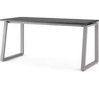 Стол офисный Kobor TS1-160/80 aluminum/wood 215261