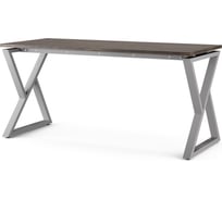 Стол компьютерный Kobor KW-160/60 aluminum/charlston 251545