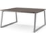 Стол офисный Kobor TR/2-180/160 aluminum/charlston 217384 1