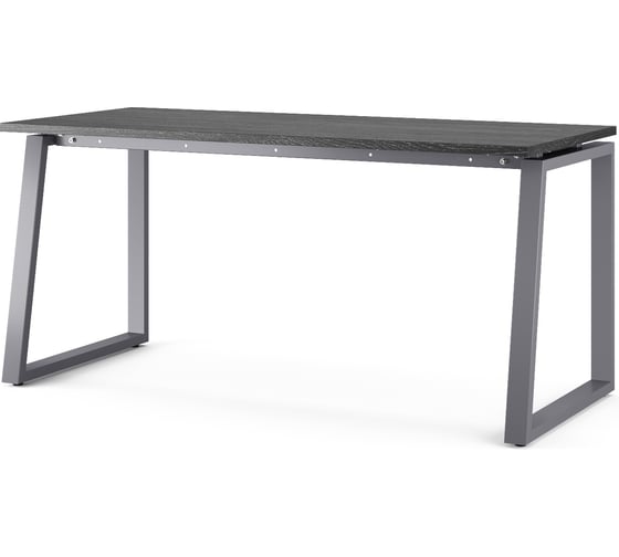 Стол офисный Kobor TS1-160/70 graphite/wood 215150