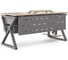 Стол компьютерный Kobor KW-140/70 aluminum/natural 251530 4