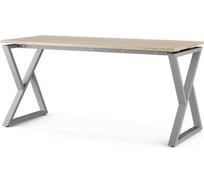 Стол компьютерный Kobor KW-160/60 aluminum/natural 251524