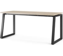 Стол офисный Kobor TS1-100/80 black/natural 215071