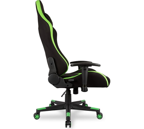 Кресло College BX-3760 Black/Green