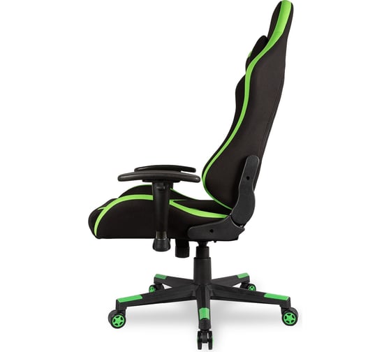 Кресло College BX-3760 Black/Green