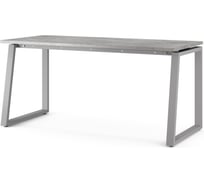 Стол офисный Kobor TS1-160/60 aluminum/chicago 215226