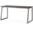 Стол офисный Kobor TS1-160/60 aluminum/charlston 215289 1