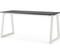 Стол офисный Kobor TR-120/70 white/wood 214108