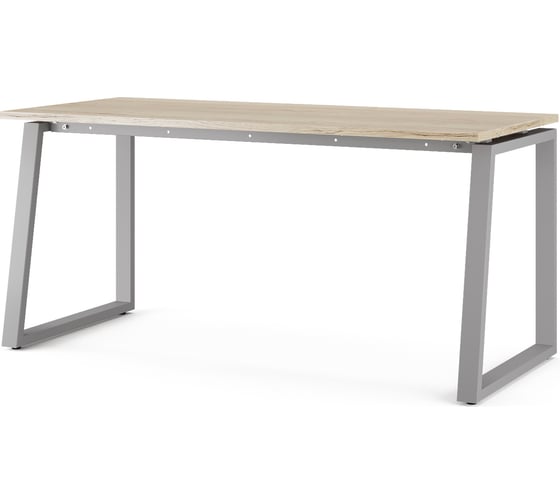 Стол офисный Kobor TS1-160/60 aluminum/natural 215268