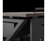 Стол компьютерный Kobor KW-140/70 black/charlston 251343 5