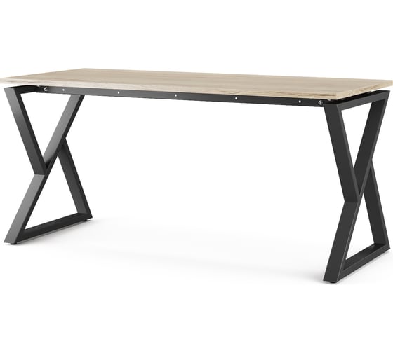 Стол компьютерный Kobor KW-160/60 black/natural 251316