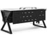 Стол компьютерный Kobor KW-160/80 black/premium 251267 3