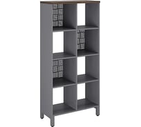 Стеллажная система Kobor SQ-4X2 graphite/charlston 220423