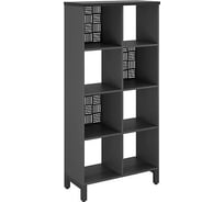 Стеллажная система Kobor SQ-4X4 black/wood 221532