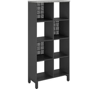 Стеллажная система Kobor SQ-4X4 black/chicago 221531