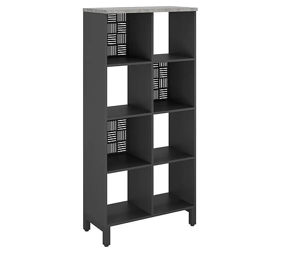 Стеллажная система Kobor SQ-4X4 black/chicago 221531