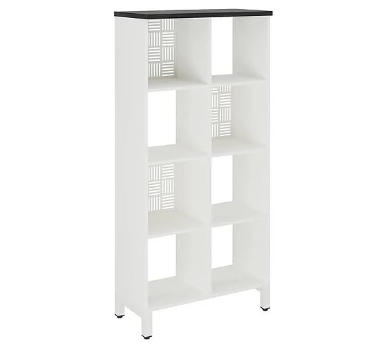 Стеллажная система Kobor SQ-4X2 white/wood 221530