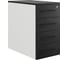Тумба приставная Kobor TS4-40/60 white/wood 221708 1