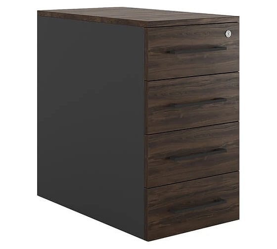 Тумба приставная Kobor TS4-40/70 black/charlston 220592