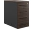 Тумба приставная Kobor TS4-40/60 black/charlston 220591 2