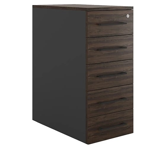 Тумба приставная Kobor TS5-40/70 black/charlston 220688