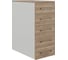 Тумба приставная Kobor TS5-40/80 white/natural 220753 1