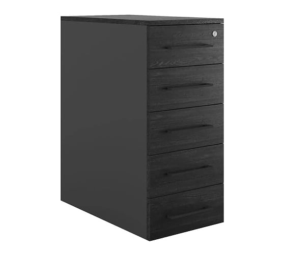 Тумба приставная Kobor TS5-40/80 black/wood 221729