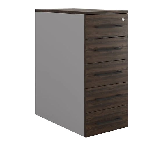 Тумба приставная Kobor TS5-40/70 aluminum/charlston 220736