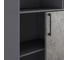 Шкаф открытый Kobor HK/2/1-120/60/M graphite/chicago 221873 3