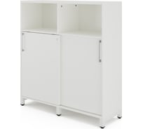 Шкаф открытый Kobor HK/2/1-120/60/M white/premium 220976