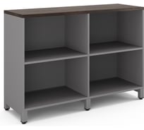 Шкаф открытый Kobor HO/2-120/60/M aluminum/charlston 220825