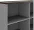 Шкаф открытый Kobor HO/2-120/60/M aluminum/charlston 220825 3