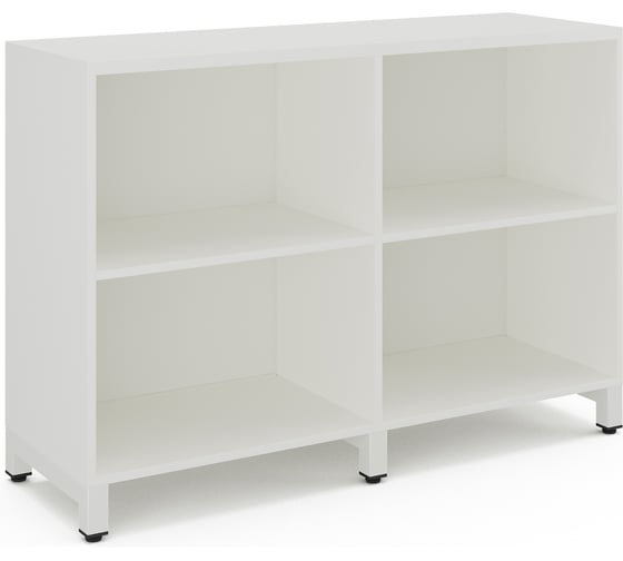 Шкаф открытый Kobor HO/2-120/60/M white/premium 220845
