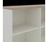 Шкаф открытый Kobor HO/2-120/60/M white/natural 220848 3