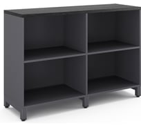 Шкаф открытый Kobor HO/2-120/60/M graphite/wood 221811