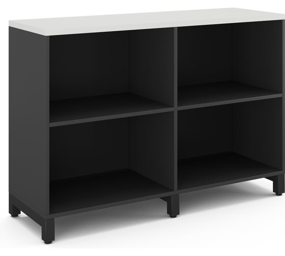 Шкаф открытый Kobor HO/2-120/60/M black/premium 220767