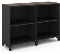 Шкаф открытый Kobor HO/2-120/60/M black/charlston 220773