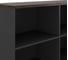 Шкаф открытый Kobor HO/2-120/60/M black/charlston 220773 3