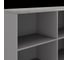 Шкаф открытый Kobor HO/2-120/60/M aluminum/chicago 221823 3