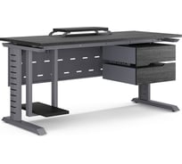 Стол компьютерный Kobor KL2-100/70 graphite/wood 252235