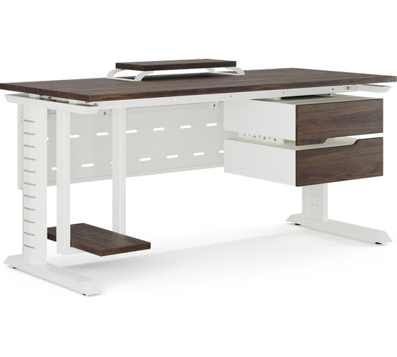 Стол компьютерный Kobor KL2-100/70 white/charlston 252485