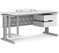 Стол компьютерный Kobor KL2-100/80 aluminum/premium 252304