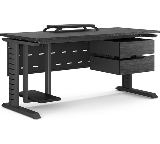 Стол компьютерный Kobor KL2-100/60 black/wood 252124