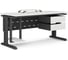 Стол компьютерный Kobor KL2-120/60 black/premium 252083 1